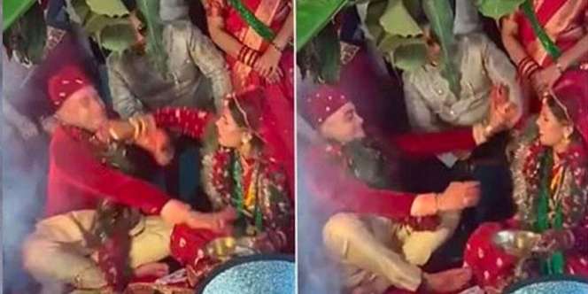 Pernikahan Sakral Berubah Brutal, Pengantin Saling Pukul dan Bergulat Bikin Tamu Histeris, Alasannya Bikin Tepuk Jidat