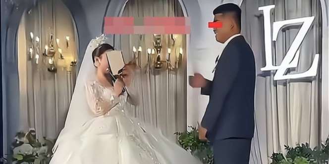 Auto Malu! Pengantin Wanita Salah Panggil Pria Lain di Hari Pernikahan, Reaksi Spontan Suami Bikin Salfok