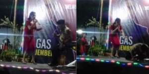 Detik-detik Kades di Jember Meninggal Dunia Saat Nyanyi Bareng Biduan di Atas Panggung