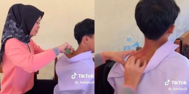 Kebaikan Guru Olahraga Kerok Murid yang Masuk Angin di Kelas, Bakal Jadi Momen Tak Terlupakan Hingga Lulus