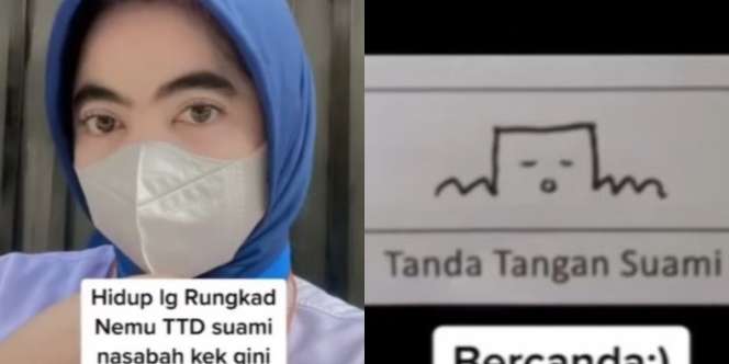 Viral Pegawai Bank Tak Sengaja Temukan Tanda Tangan Unik Nasibah, Bentuknya Bikin Salfok