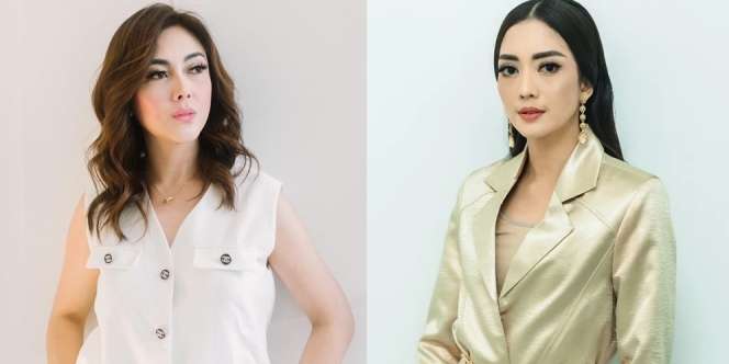 10 Adu Gaya Dhena Devanka VS Ririn Dwi Ariyanti, Dituding Pelakor yang Rebut Jonathan Frizzy, Mana Lebih Cantik?
