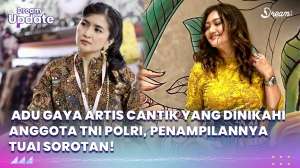 Adu Gaya Artis Cantik yang Dinikahi Anggota TNI Polri, Penampilannya Tuai Sorotan!