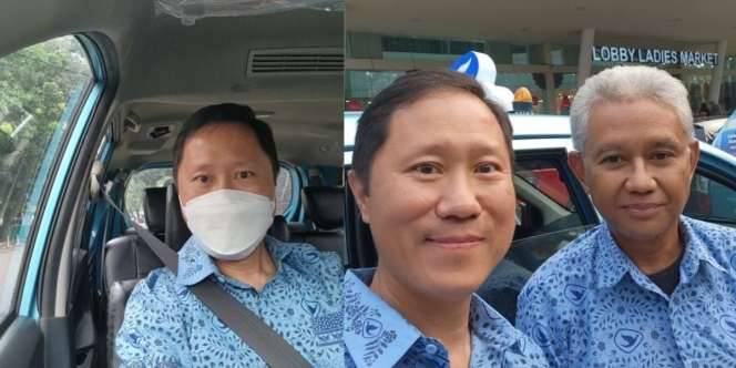 Momen Bos Blue Bird Jadi Sopir Taksi, Dapat Berapa Orderan?