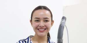 Senyum Kecut Amanda Manopo Saat Ditanya Soal Arya Saloka