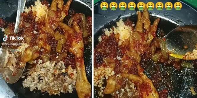 Makan Ceker Ayam Pedas Hampir Habis, Kaget dan Mual Saat Sadar Baru Gigit Ekor Bangkai Cicak Dikira Usus Goreng