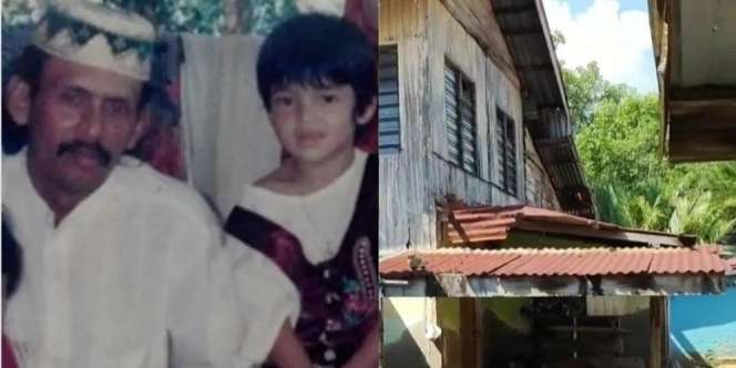 Nelayan Miskin Ini Ternyata Ayah dari Artis Terkenal, Rumahnya Sederhana Berdinding Triplek, Putrinya Hidup Mewah