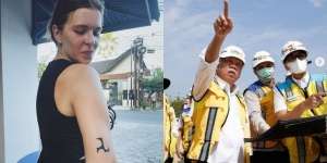 Bule di Bali Lukis Tato Logo PUPR di Lengan, Mimin Akun Resmi Kementerian Beri Respons Tak Terduga