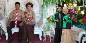 Sederet Potret Baju Pengantin Low Budget Ini Bikin Tepok Jidat, Idenya Anti Mainstream!