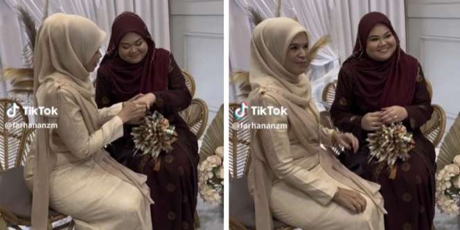 Tamu Julid Komentari Menantu di Momen Tukar Cincin, Reaksi Ibu Mertua Tak Diduga