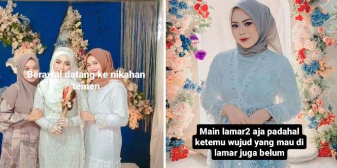 Kisah Cinta Berawal dari Ambil Kembang Melati di Pernikahan Sahabat, Gadis Ini Langsung Dilamar Teman Sekelas yang Sudah Lama Putus Kontak
