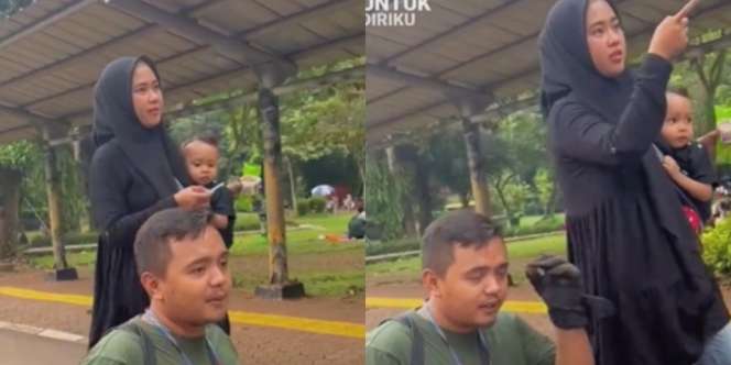 Sikap Setia Wanita Ini Banjir Pujian karena Terima Suaminya yang Disabilitas