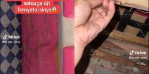 Mebel Jepara Menangis Melihat Ini! Iseng Bongkar Sofa Harga Rp6 Juta, Penampakan di Dalamnya Bikin Syok