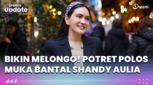 Bikin Melongo! Potret Polos Muka Bantal Shandy Aulia