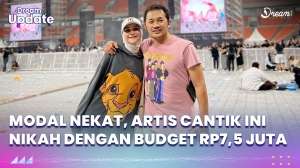 Modal Nekat, Artis Cantik Ini Nikah dengan Budget Rp7,5 Juta