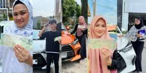 Bahagia Banget, Kelima Pemenang Flash Sale Rp1 Shopee Kini Resmi Terima Mobil Agya Seharga Rp1