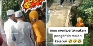 Mau Pertemukan Pengantin, Emak-emak Ini Malah Alami Nasib Sial Bertubi-tubi: Kecebur Kali hingga Terjungkal Gegara Kain Jarik Sendiri