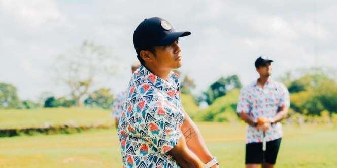 Pesona Aqsa dan Aero Aswar di Lapangan Golf  Bikin Meleleh