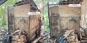 Tak Disangka Desain Rumah Bambu Ini Bikin Takjub, Dari Luar Bak Gubuk Reyot Lihat Isi Dalamnya Super Estetik!