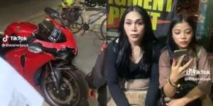 Motor Ninja Hampir Jadi Ayam Geprek Ditabrak Mobil, Pelaku Hampir Kabur Pas Diperiksa Sosoknya Bikin Terkejut
