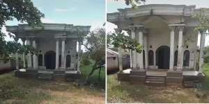 Definisi Rumah Sombong! Dari Depan Rumah Bercat Putih Tampak Megah dan Mewah bak Istana, Tapi Begitu Lihat Sampingnya, Astaga...