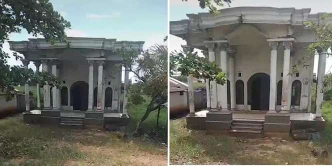 Definisi Rumah Sombong! Dari Depan Rumah Bercat Putih Tampak Megah dan Mewah bak Istana, Tapi Begitu Lihat Sampingnya, Astaga...