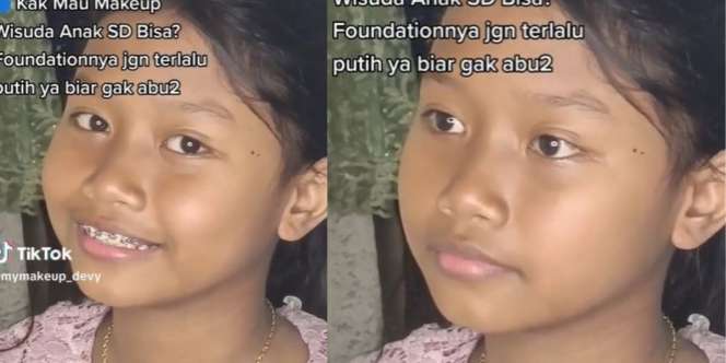 Siswi SD Ingin Dirias Saat Wisuda, Hasilnya Cantik Banget!