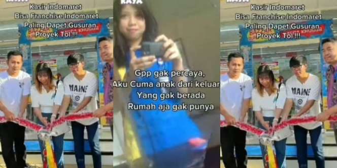 Sempat Hidup Susah dan Suami Cuma Pramusaji, Mantan Kasir Kini Punya Minimarket Sendiri