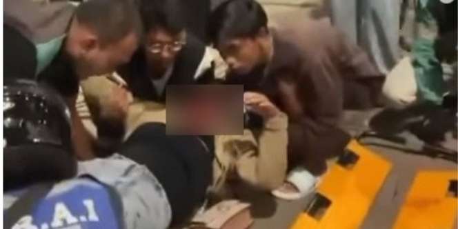 Kronologi Perempuan Ditabrak Kekasihnya Sendiri, Dipicu Cemburu Dadah-Dadah dengan Teman