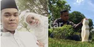 Baru 5 Bulan Menikah, Pria Menangis Pilu Ditinggal Istri: Dia Meninggal di Pangkuanku