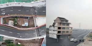 Potret Penampakan Rumah Menolak Digusur, Posisinya di Luar Nalar Bikin Geleng-Geleng Kepala!