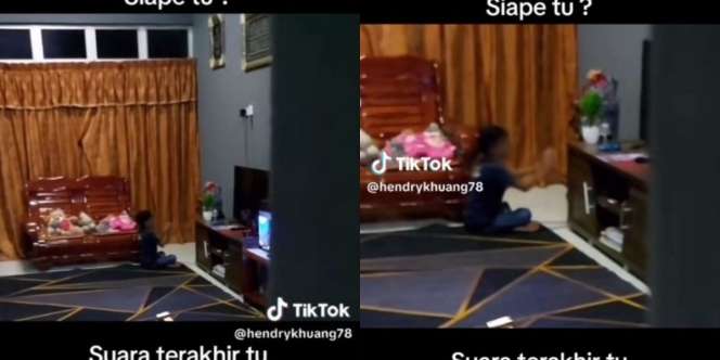 Momen Bocah Lelaki Nyanyi Bareng Anak Perempuan Tapi Hilang Saat Dihampiri Orangtuanya, Bikin Merinding