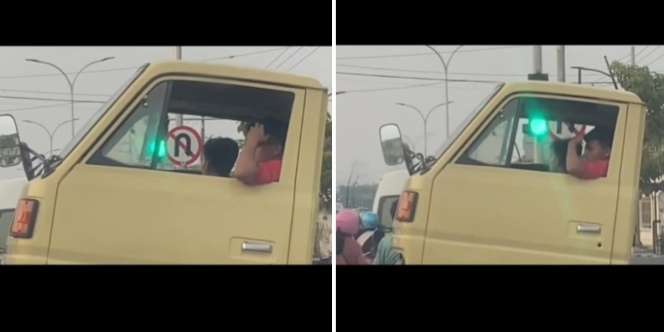 Aksi Sopir dan Kenek Truk 'Halangi Jalan' Semula Bikin Kesal Netizen, Tapi Ngakak Setelah Tahu Aslinya: 'Giliran Mau Serius Malah Bercanda'