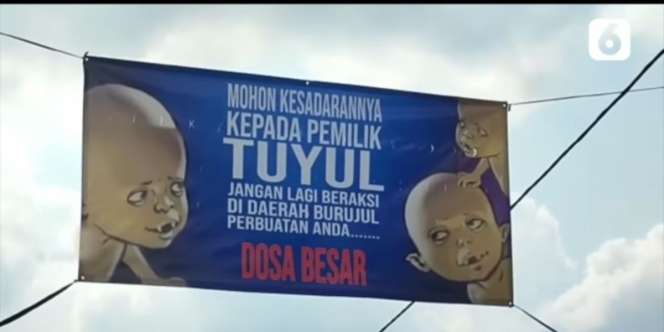 Heboh Warga Tasikmalaya Pasang Spanduk 'Tuyul Dilarang Beraksi', Kesal Uang Sering Hilang