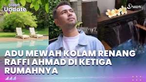 Adu Mewah Kolam Renang Raffi Ahmad di Ketiga Rumahnya