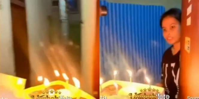 Momen Kocak Wanita Effort Kasih Kejuta Ulang Tahun ke Temannya Ternyata Salah Tanggal, Berujung Ngakak Berjamaah