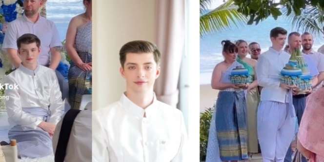 Viral Pengantin Pria Dipuji Setampan Pangeran di Dongeng, Lihat Wajah Mempelai Wanita Semua Tamu Syok