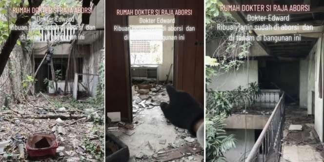 Suasana Angker Rumah Mewah Edward Armando, Si Raja Aborsi 2000 Bayi: Janin Ditanam di Bawah Lantai dan Halaman Rumah