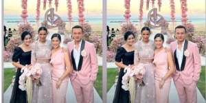 Reuni Pemain AADC di Pernikahan Adinia Wirasti, Penampilan Dian Sastro dan Nicholas Saputra Pakai Outfit Pink Jadi Sorotan