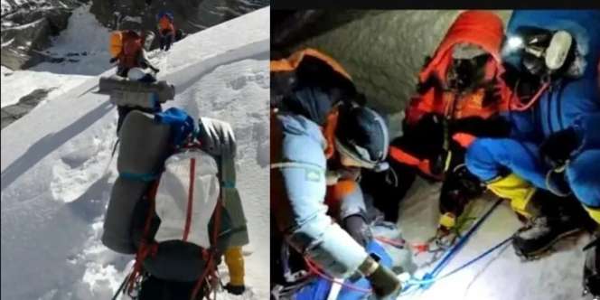 Momen Wanita Hampir Meninggal Saat Mendaki Gunung Everest, Ketika Sadar Lihat Biaya Penyelamatan Langsung Nolak Bayar