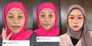 Viral Transformasi Makeup Wanita Penuh Flek Hitam dan Bekas Jerawat, Jadi Cantik Tirus bak Boneka Barbie, Bikin Pangling!