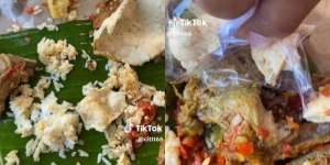 Makanan Hampir Habis, Wanita Ini Syok Lihat Isi di Dalam Lauk Ayam