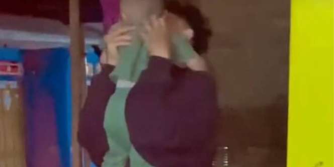 Video Lengketnya Bocah Balita dengan Ayah Tiri Bikin Haru Warganet