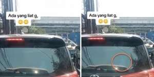 Viral! Dashcam Rekam Penampakan Aneh Dalam Mobil, Muncul Wajah Bocah Warna Biru di Siang Bolong, Avatar?