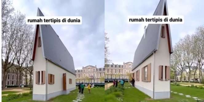 Viral Rumah Tertipis di Dunia, Masuk ke Dalam Auto Sesak Napas, Netizen: Aduh Nyiksa Banget!