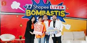 Yuk, Intip Keseruan Live Fashion & Beauty Terbesar di Kampanye 7.7 Shopee Live Bombastis Sale Bareng Raffi Ahmad & Fuji