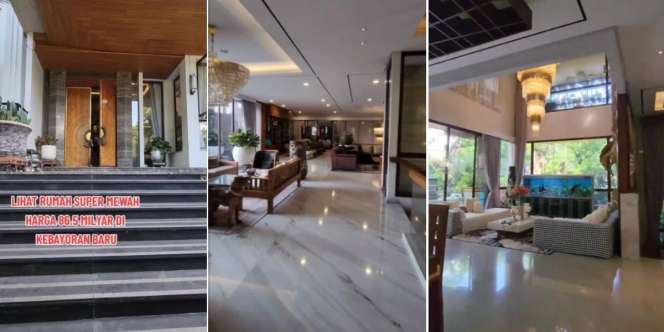 Rumah Mewah Kelas 'Sultan' Seharga Rp86,5 Miliar di Kebayoran Baru, Desain Interiornya Bikin Melongo bak Masuk Toko IKEA