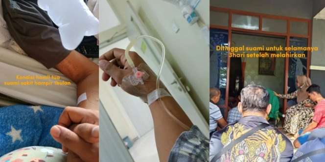 Cerita Pilu Suami Meninggal Dunia Tiga Hari Setelah Istri Melahirkan