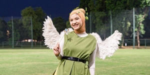 Pakai Kostum Peri Saat Main Baseball, Lihat Style Unik Marsha Natika 
