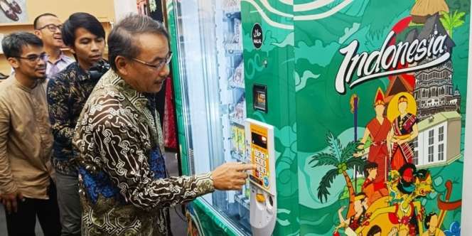 Alhamdulillah, Kini Ada 'Robot' yang Jual Makanan Halal Indonesia di Jepang, Pertama di Dunia!